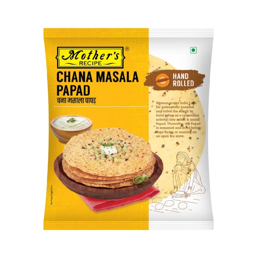 Mothers Chana Masala Papad 200gm
