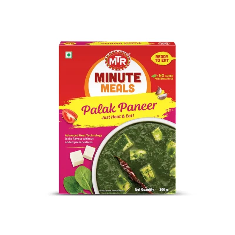 Mtr Palak Paneer 300gm