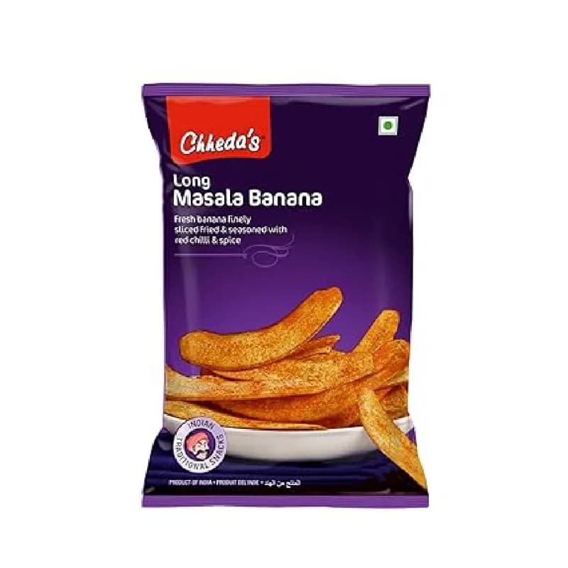 Chheda’S Long Masala Banana Chips 170gm