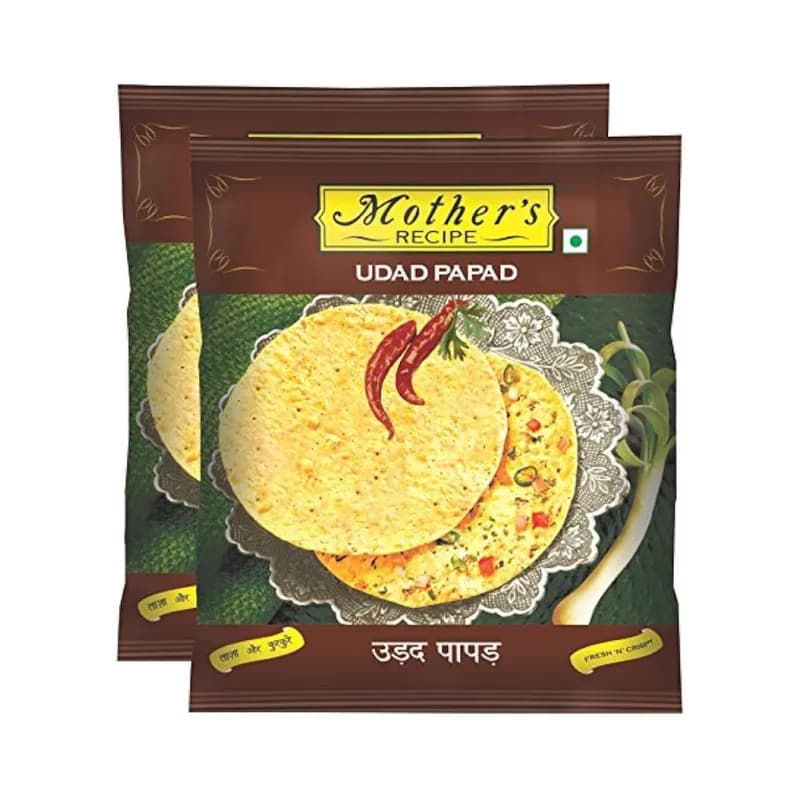 Mothers Udad Papad 200gm