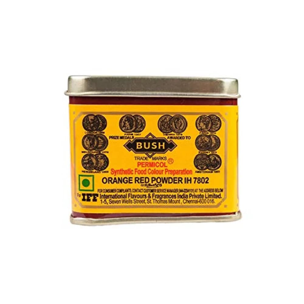 Bush Orange Red  Powder