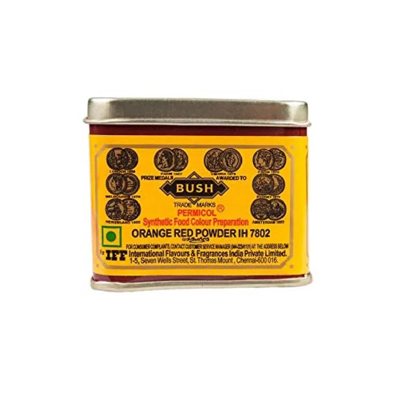 Bush Orange Red  Powder