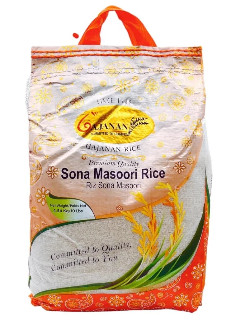 Gajanan Sona Masuri Rice 5kg