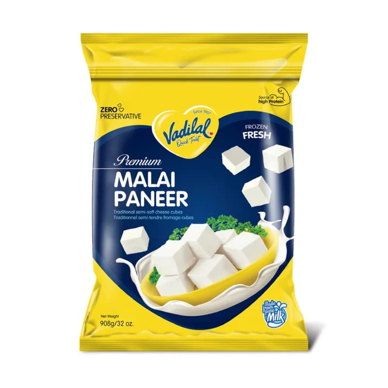 Vadilal Paneer Cubes 908gm