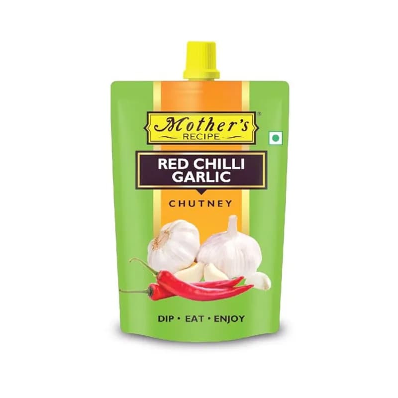 Mother’S Red Chilli Garlic Chutney 200g