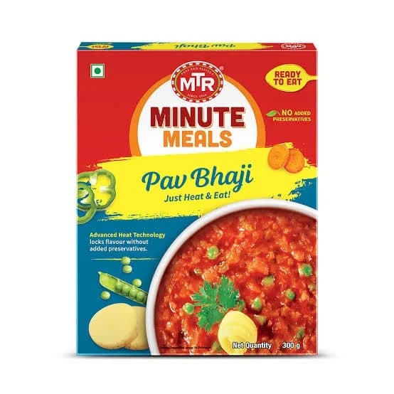 Mtr Rte Pav Bhaji 300gm