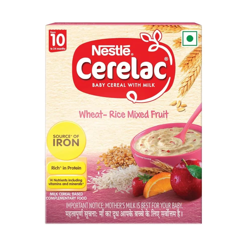 Nestle Cerelac Wheat Rice Mixed Fruit 300gm