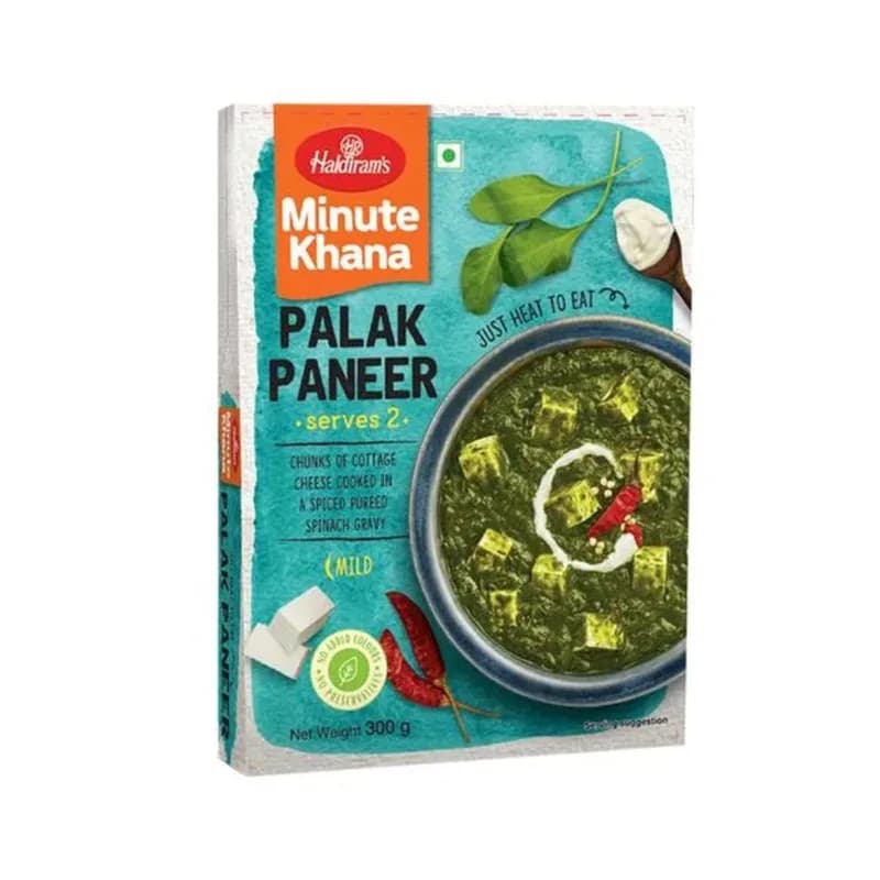 HALDIRAM PALAK PANEER 300gm