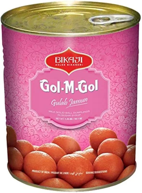 Bikaji Pure Ghee Gulab Jamun 1kg