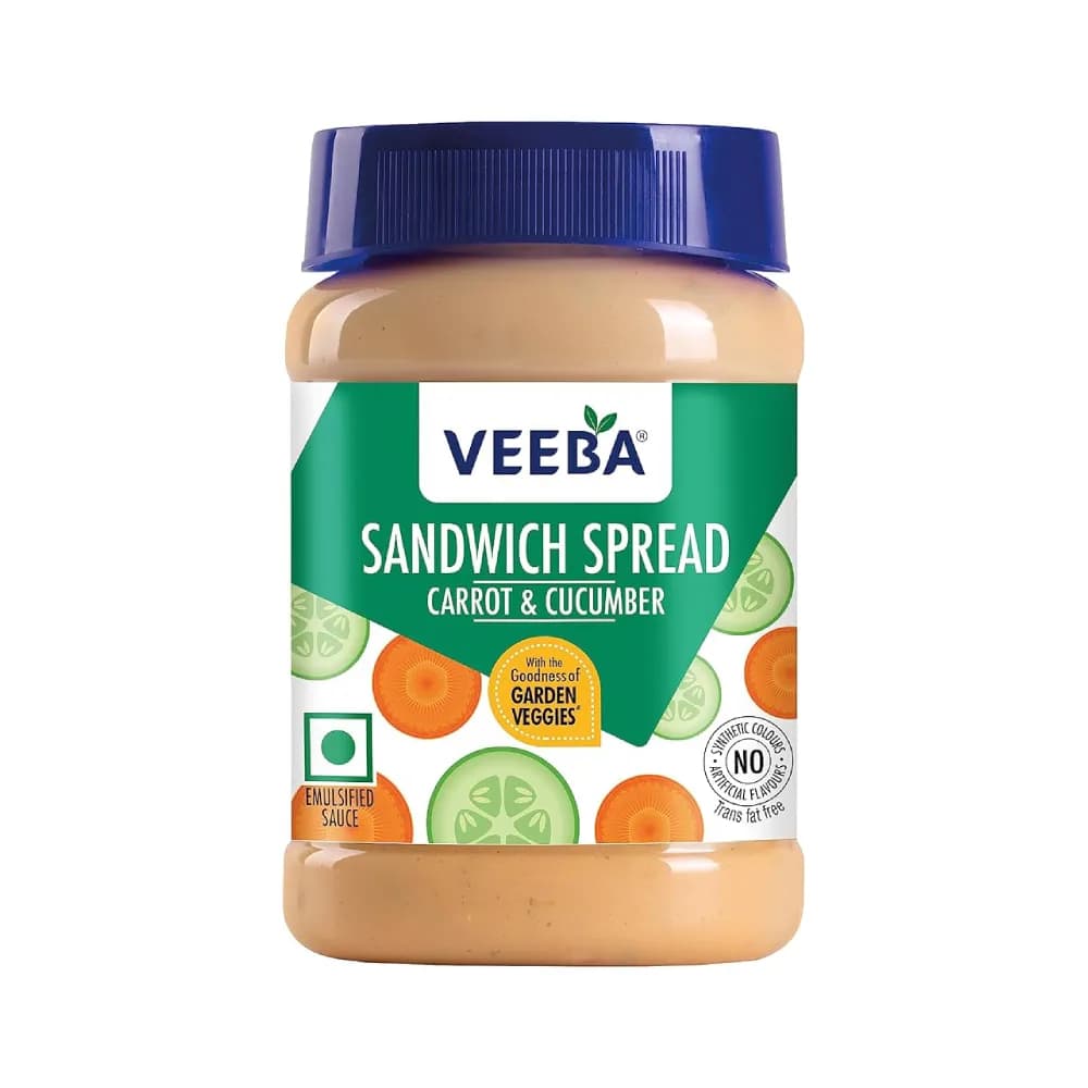 Veeba Sandwich Spread Carrot &Cucumber 250g