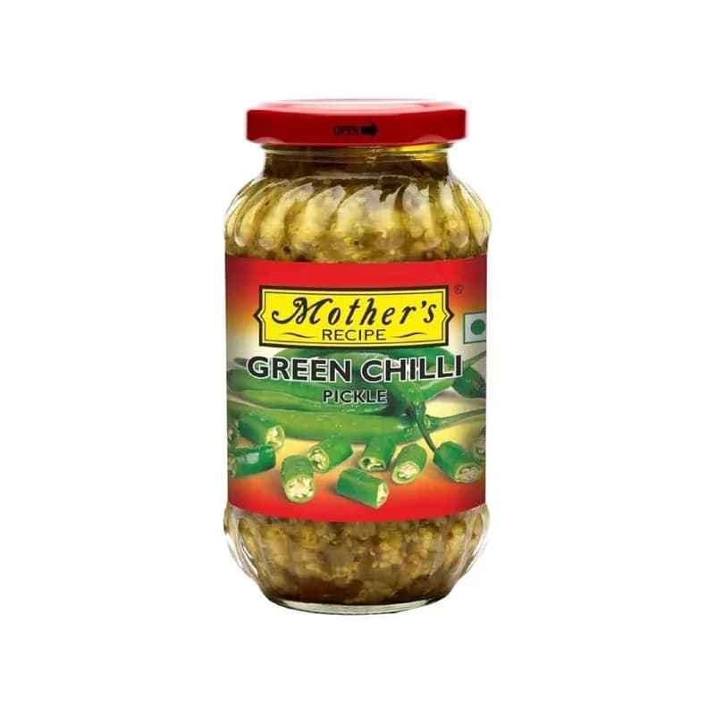 Mother Green Chilli Pickle 300gm