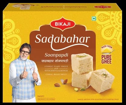 Bikaji Soanpapdi Sadabahar Pure Ghee 200gm