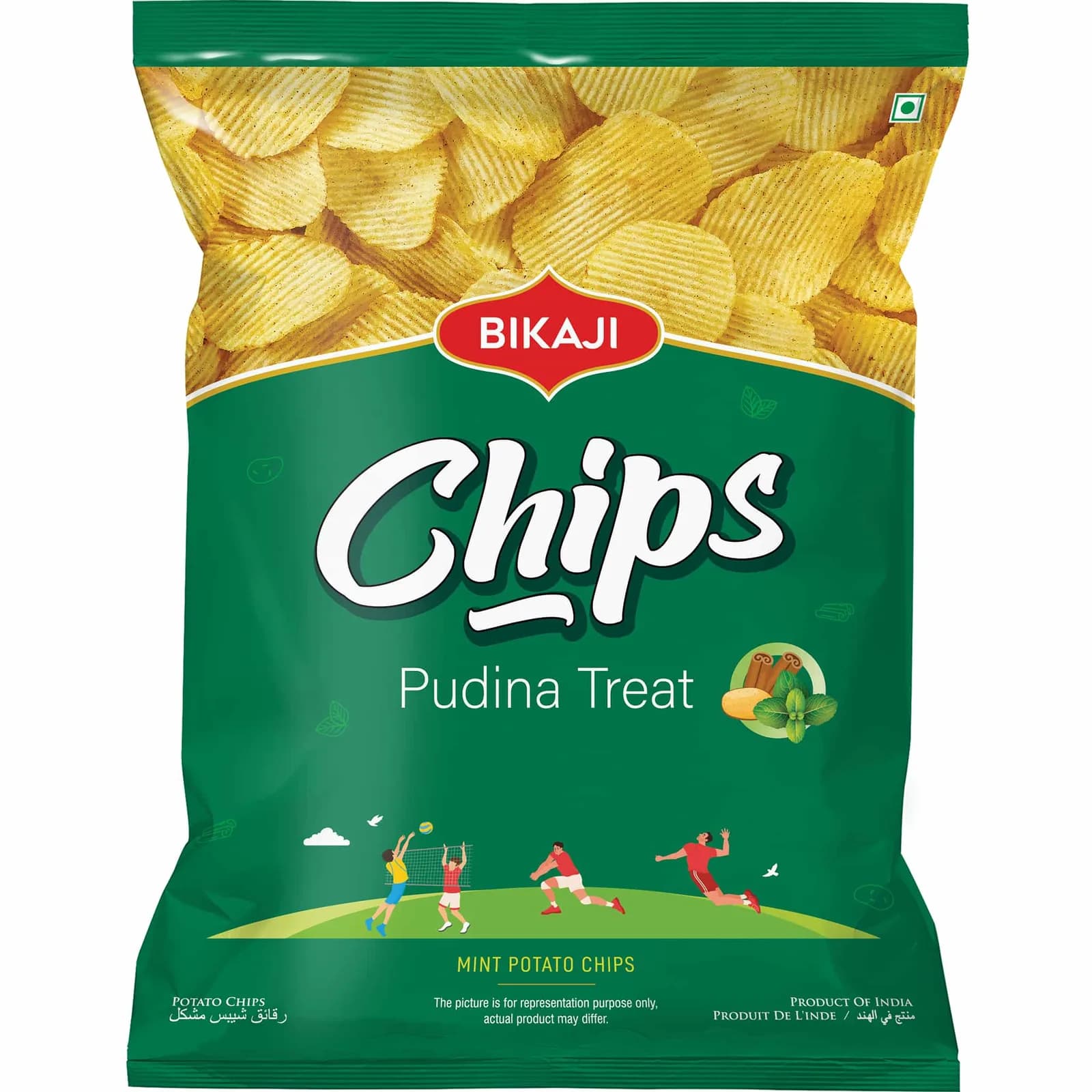 Bikaji  Chips Pudina Treat 40gm