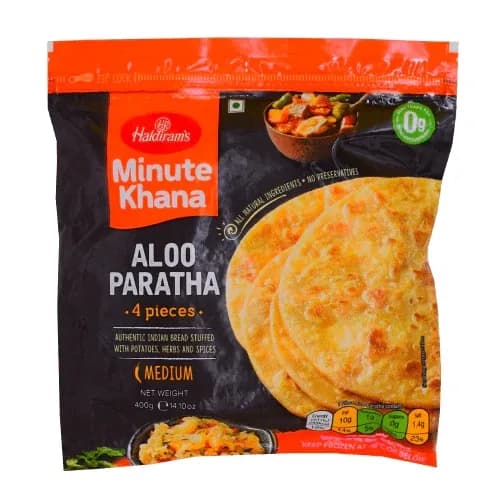 Haldiram Aloo Paratha 400gm 4Pc