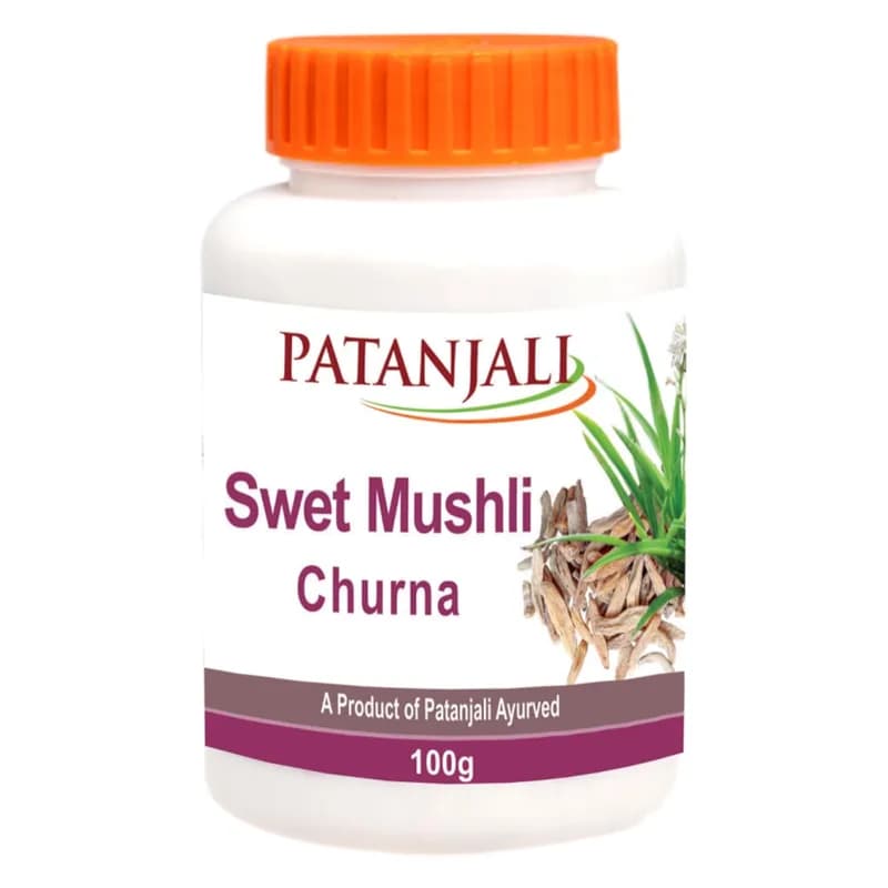 Patanjali Swet Mushli Churna 100gm