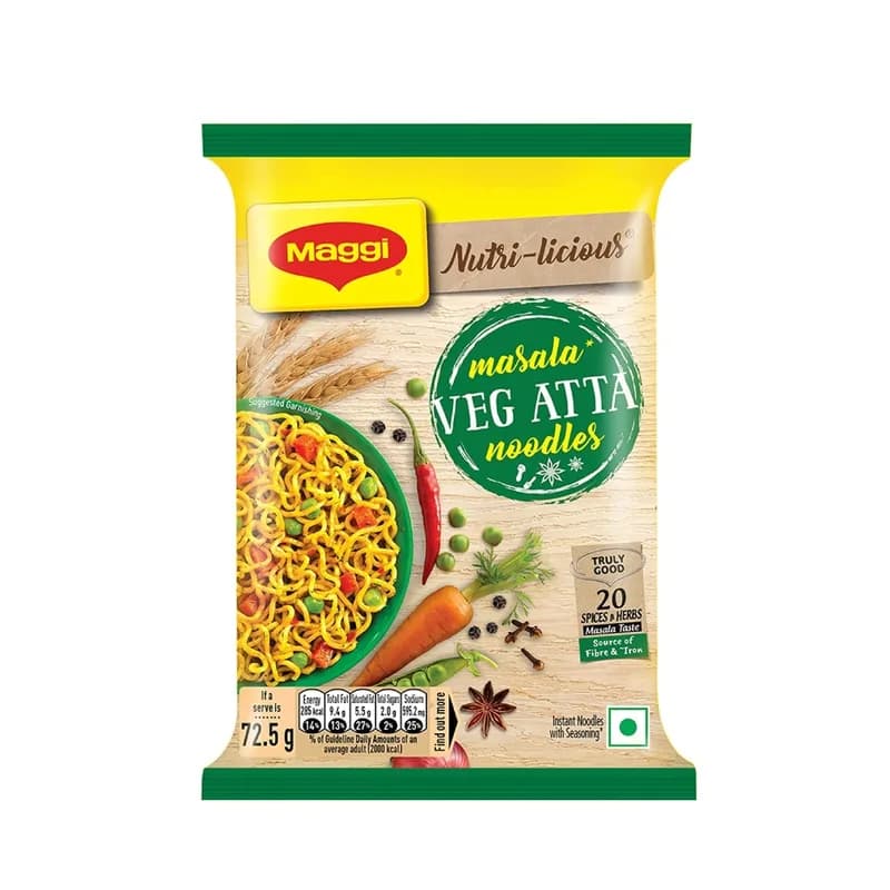 Maggi Veg Aata Noodles 72.5gm