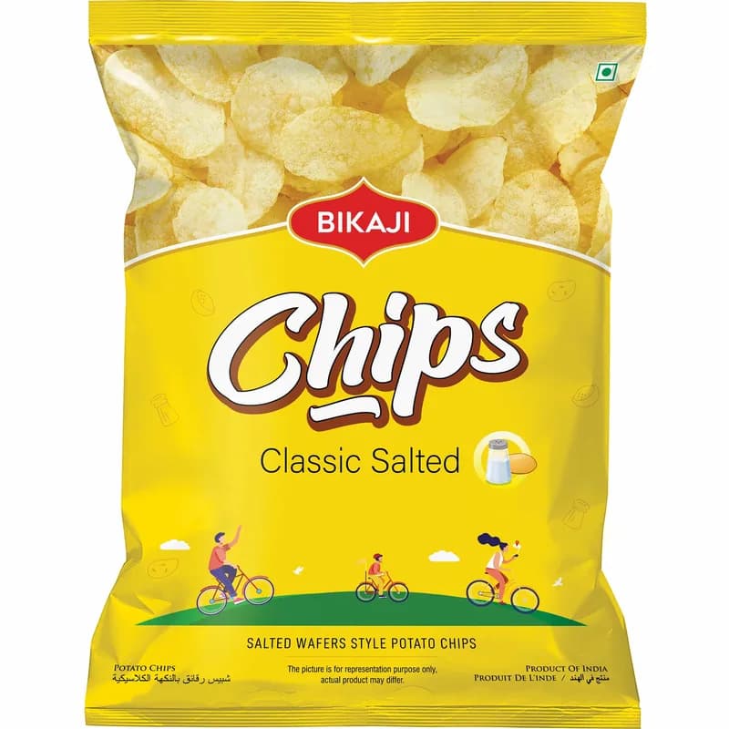 Bikaji Chips Classic Salted 40gm
