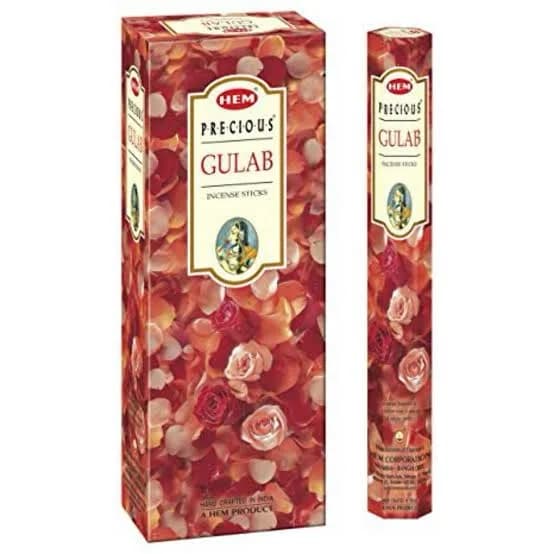 Rose Incense 20 Stick Box