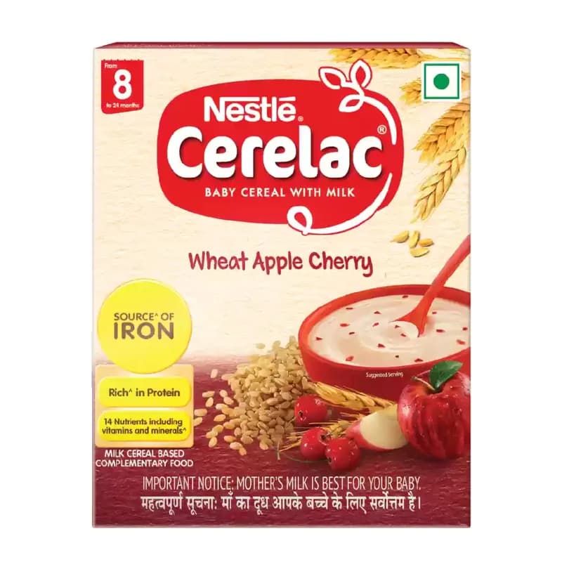 Nestle Cerelac Wheat Apple Cherry 300gm