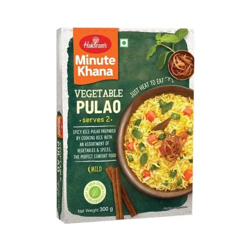 HALDIRAM VEGETABLE PULAV200gm