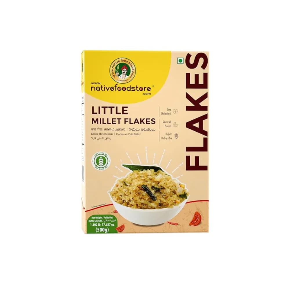 Native Food Store Little Millet Flakes 500gm