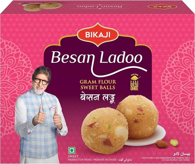 Bikaji Besan Ladoo 400gm